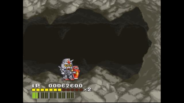 Super Nintendo (Snes) 16-bit SD Kidou Senshi Gundam - V Sakusen Shidou Stage 4 Прохождение