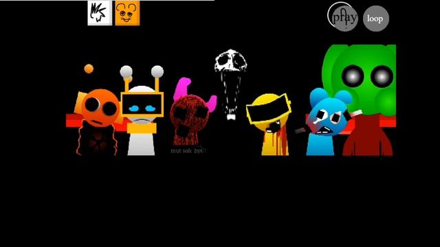 sprunki 1996 mix-i'm still breathing i'm still whiping