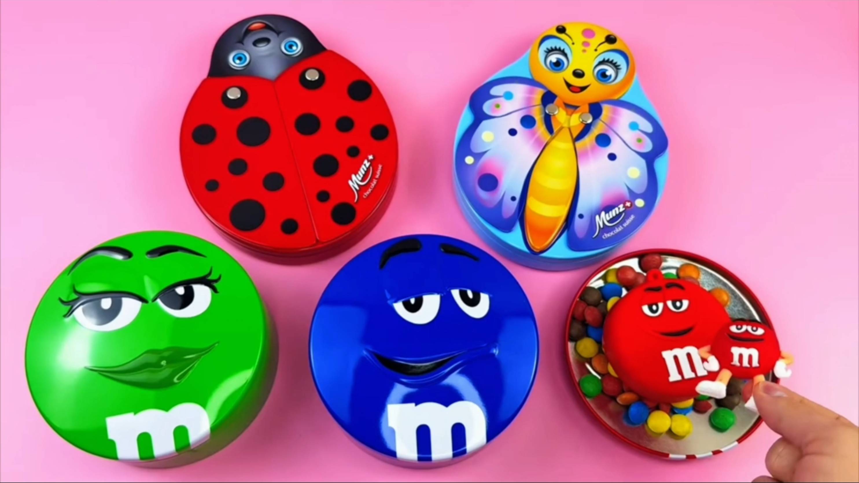 АСМР РАСПАКОВКА Киндер Сюрпризов и вкусняшных коробочек с сюрпризами и конфетами АСМР РАСПАКОВКА М&М