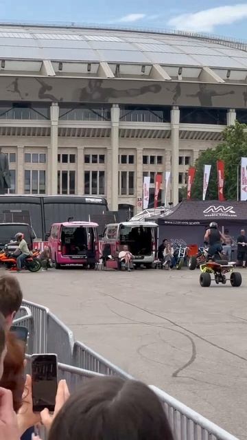 День московского спарта. Лужники.Мотофристайл и Багги. Мотошоу. 31 мая 2025