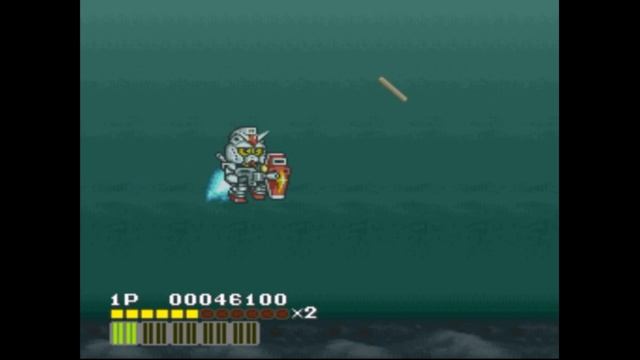Super Nintendo (Snes) 16-bit SD Kidou Senshi Gundam - V Sakusen Shidou Stage 3 Прохождение