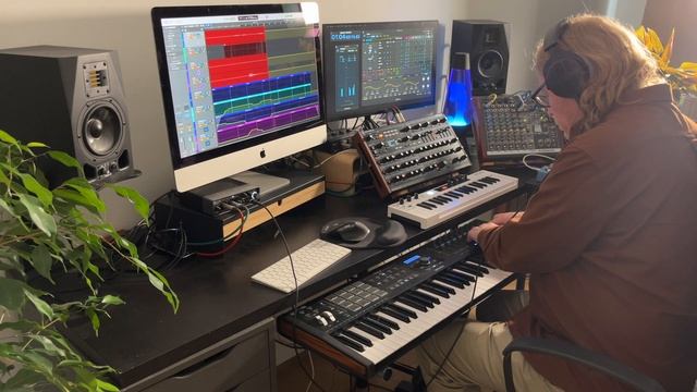 ＂Tea and a Lakeside Walk＂ - Field Recordings, DIY Noisebox, Analog Radio, Pigments and Peak Synths