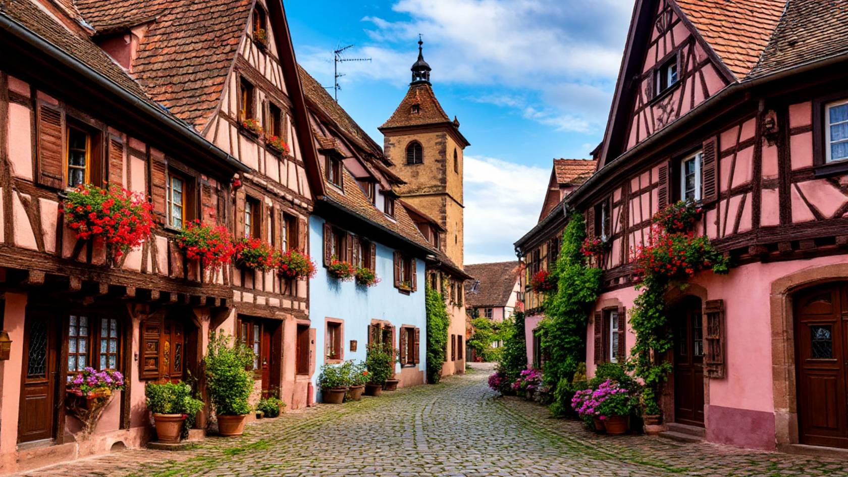 Эгисхайм, Эльзас, Франция. Самая очаровательная деревня в Эльзасе, пешеходная экскурсия | #шариклайф