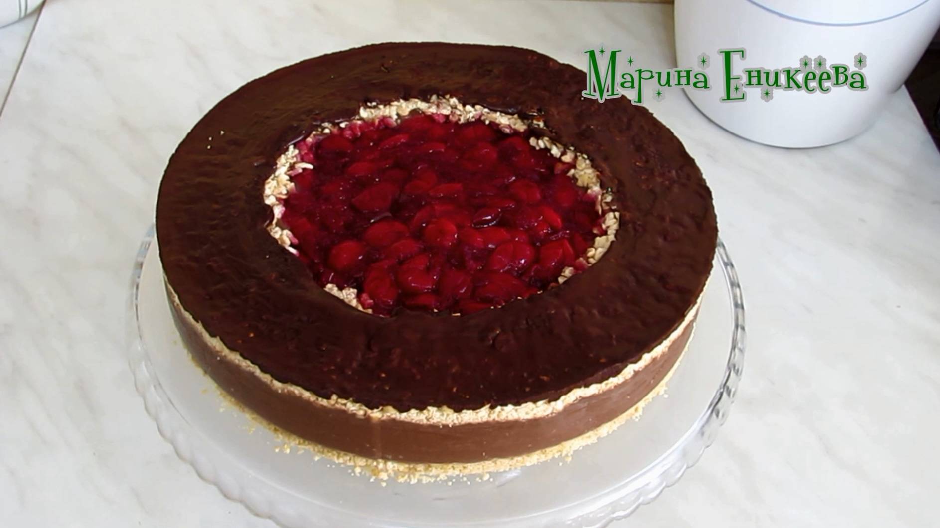 Торт ВУЛКАН БЕЗ ДУХОВКИ! ВКУСНЫЙ ТОРТ на СКОРУЮ РУКУ! БЕЗ ВЫПЕЧКИ и ВЗБИВАНИЯ