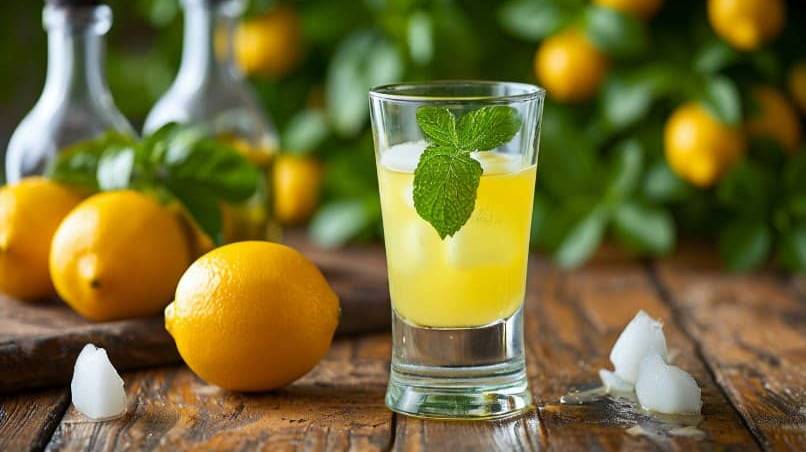 Домашний лимончелло