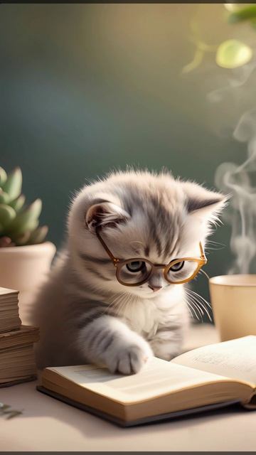 Маленький профессор в очках