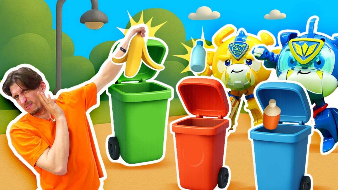 Приключения Мегащенков на планете мусора! Выйдет ли все убрать и телепортироваться домой?!