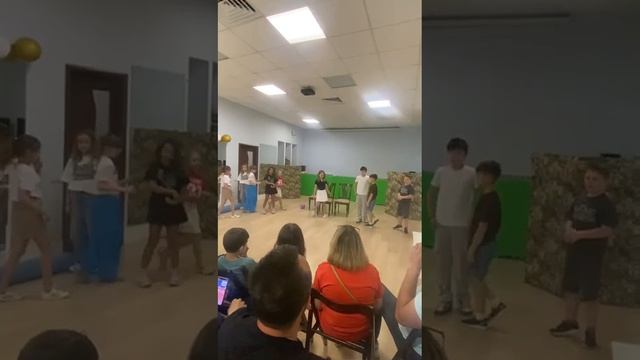 Театральная студия 8-14 лет. Выступление перед родителями в 2025 г
