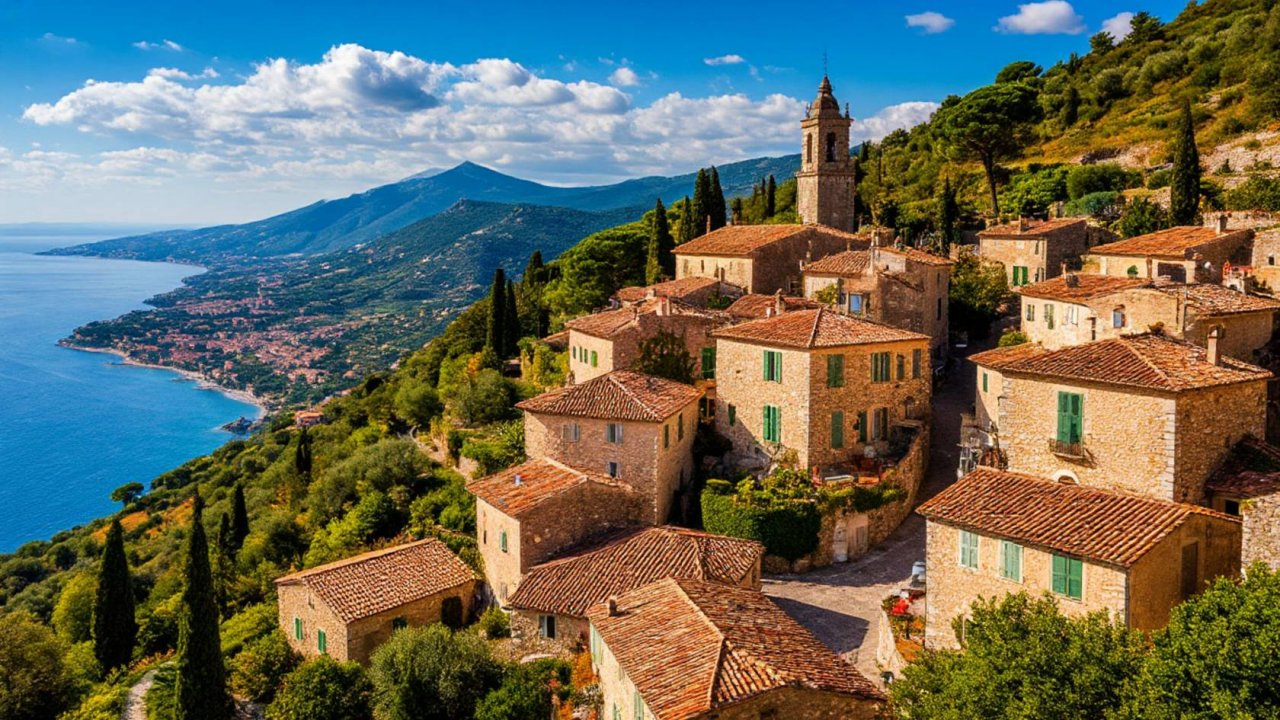 Деревня Эз, Франция. Красивая средневековая деревня на юге Франции | #шариклайф