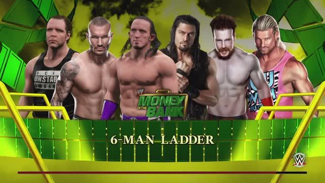 Neville Roman Reigns vs Dolph Ziggler vs Kofi Kingston vs Sheamus vs Randy Orton. Money in the Bank