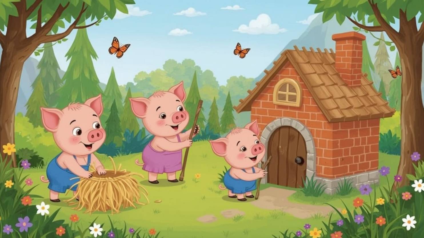 ТРИ ПОРОСЕНКА СКАЗКА