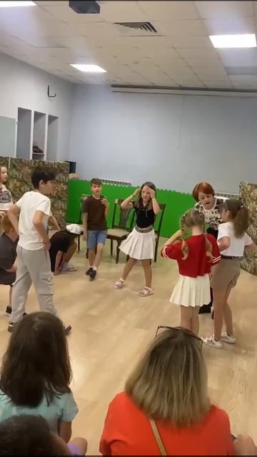 Театральная студия в г. Мытищи. Выступление перед родителями, 2025 г.