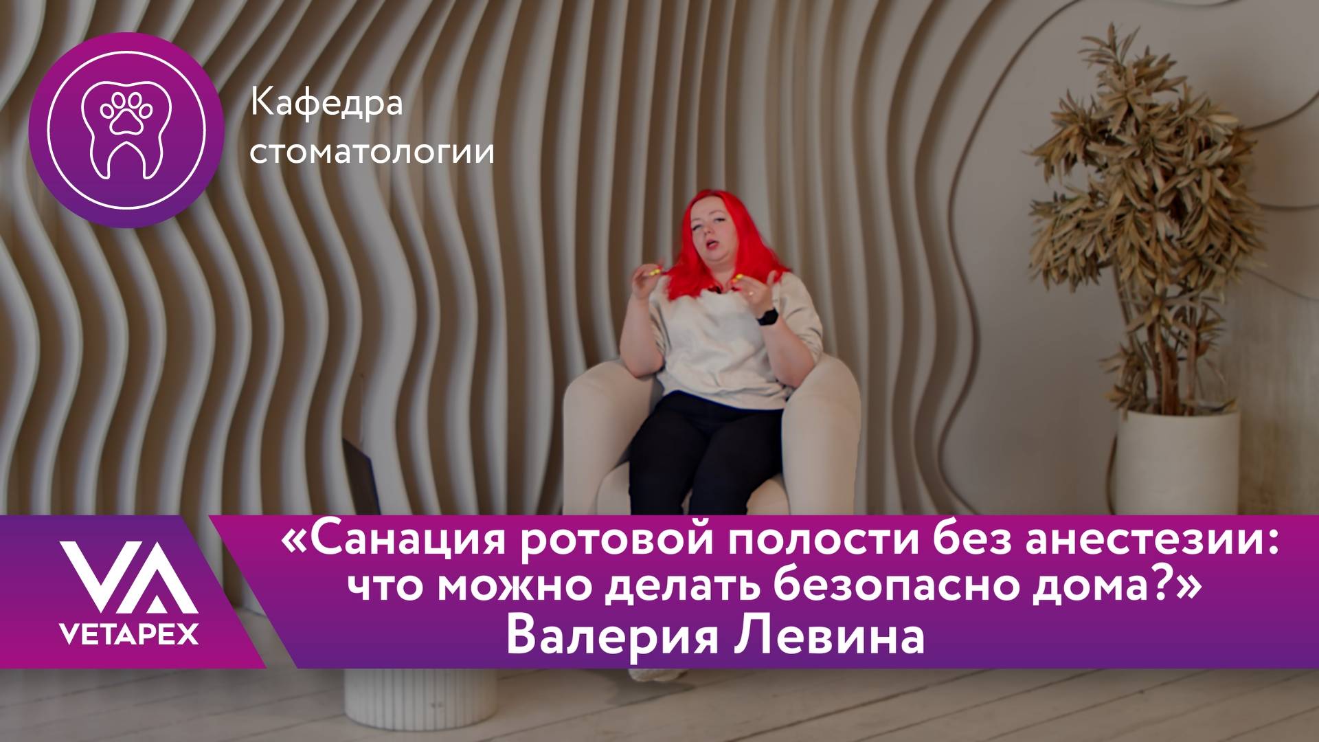 Кафедра Стоматологии «Санация ротовой полости без анестезии: что можно делать безопасно дома?»