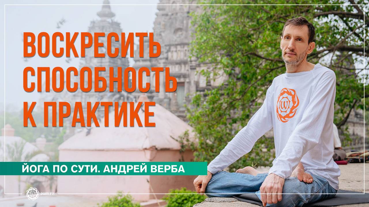 Из Жизни в Жизнь... Как воскресить способность к практике? Андрей Верба