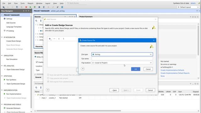 FPGA начального уровня :: Часть 3.3 :: Разработка PUF на HDL