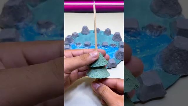 Замок из коробки из под яиц