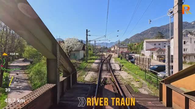 🚄 4К SmartTV ➤ Аттнанг Пуххайм - Хифлау, ÖBB, Австрия, апрель 2025 г. UHD 60fps