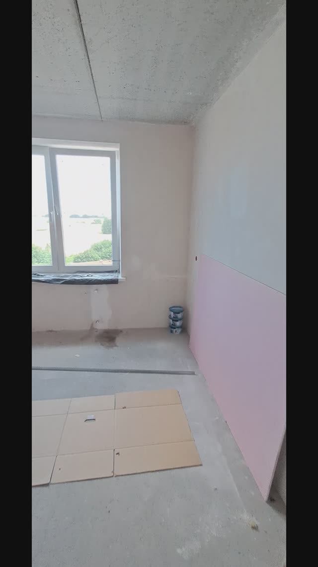 Взял объект для подготовки стен под обои. Коридор. Комната. Калининград. Светлогорск.