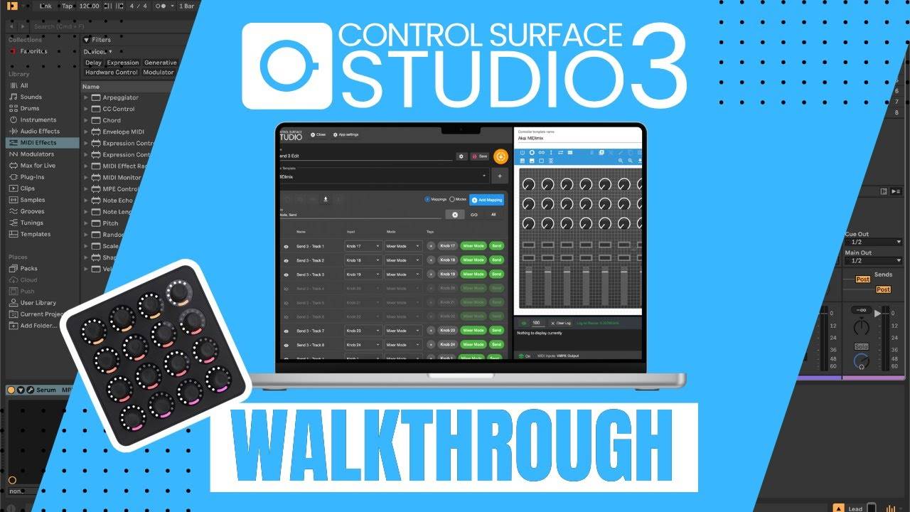 Control Surface Studio 3: How to Build Ableton MIDI Remote Scripts | Full Walkthrough