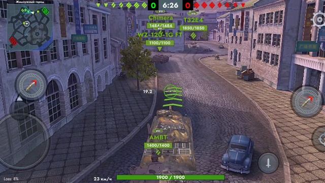 WoT Blitz | эта пушка просто имба!