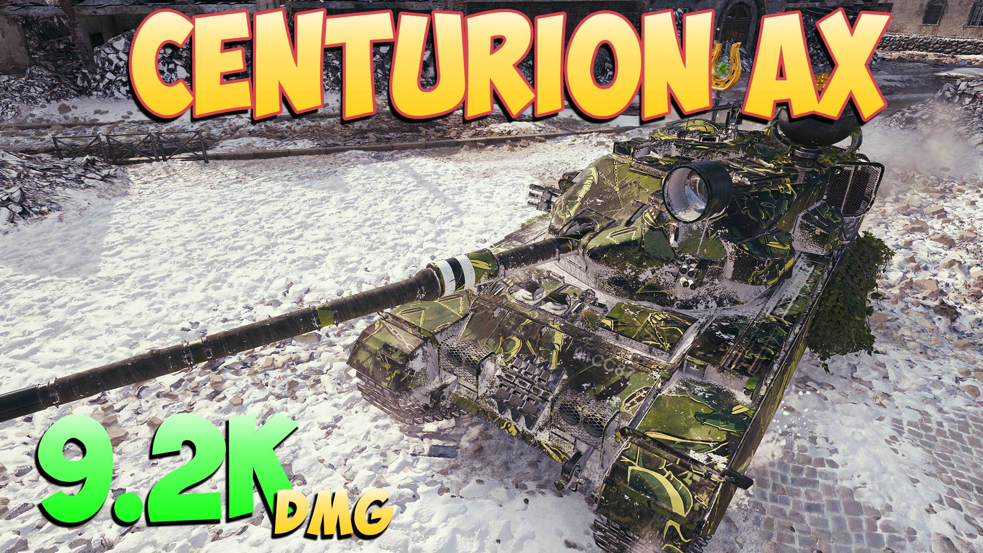 Centurion AX - 5 Фрагов 9.2K Урона - Оптимальный! - Мир Танков