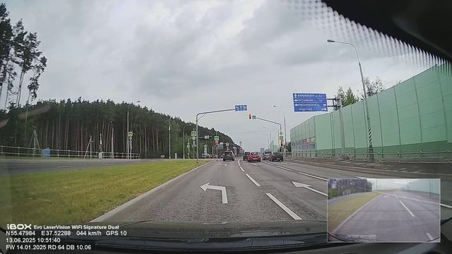 13 июня 2025. Москва - Щербинка (ЖК Остафьево, ЖК Подольские кварталы) - Москва. Таймлапс x4