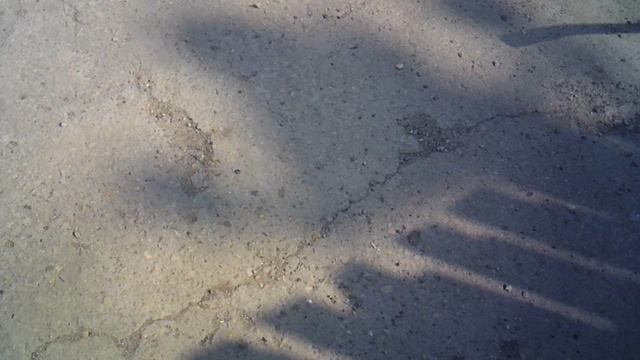 Иллюстрация вращения Земли по движению теней