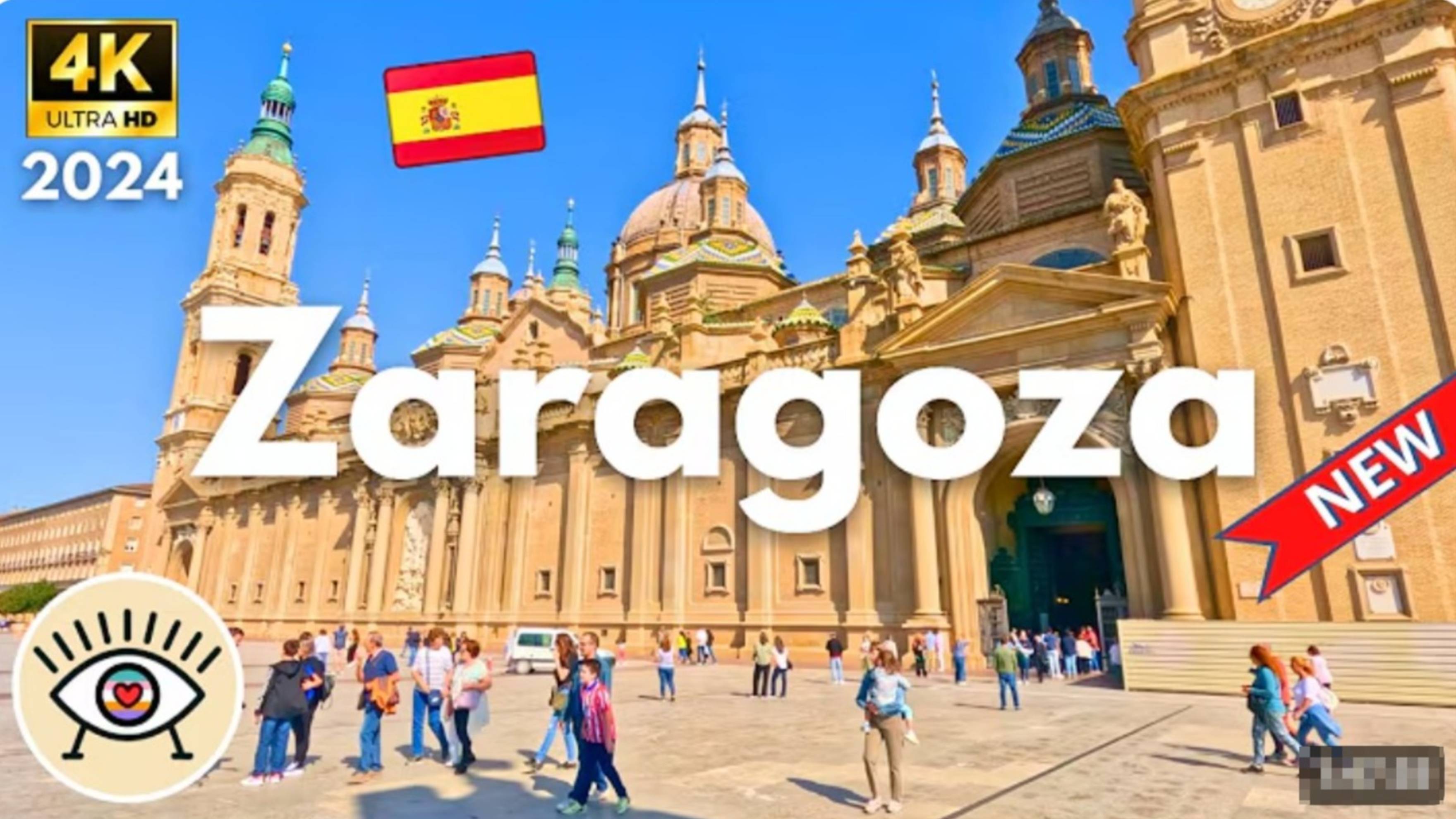 🌺 SmartTV 4К ➤ 🚶 Сарагоса, какой вы еще не видели ⛲️ История и диковинки Испании! UHD 30fps