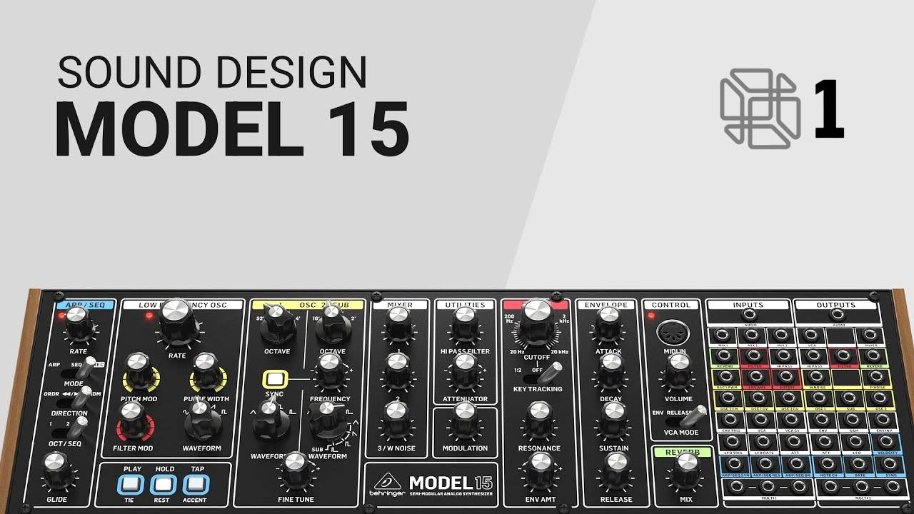 Behringer Model 15: Sound Design | Episode 01