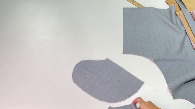 Раскрой карманов и манжет