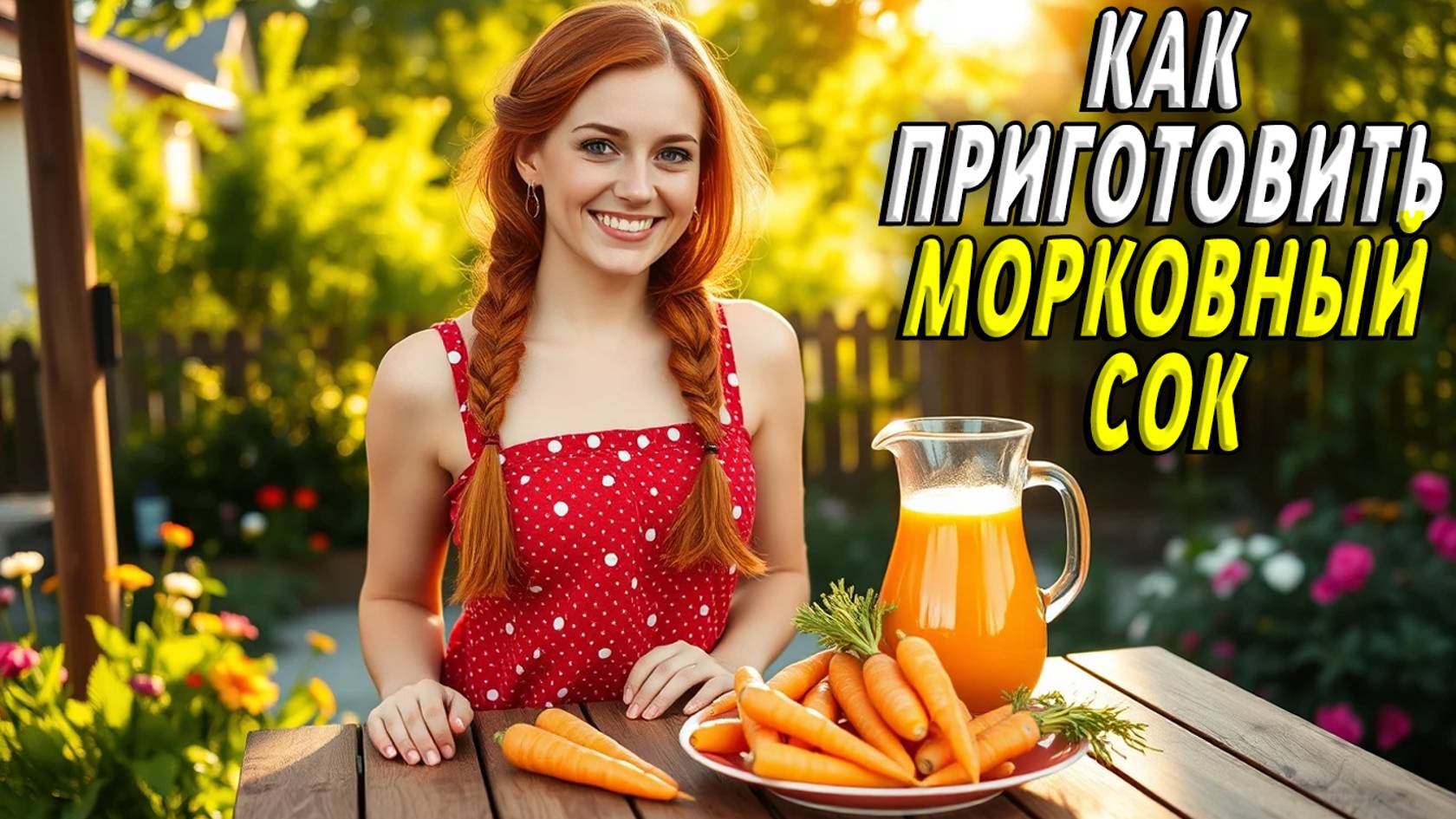Как приготовить морковный сок