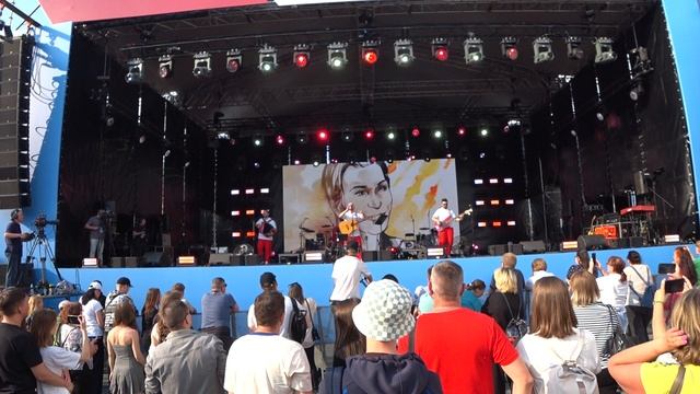 Группа Лампасы - "Доброволец" // День России. Нижний Новгород пл.Минина и Пожарского // 12 июня 2025