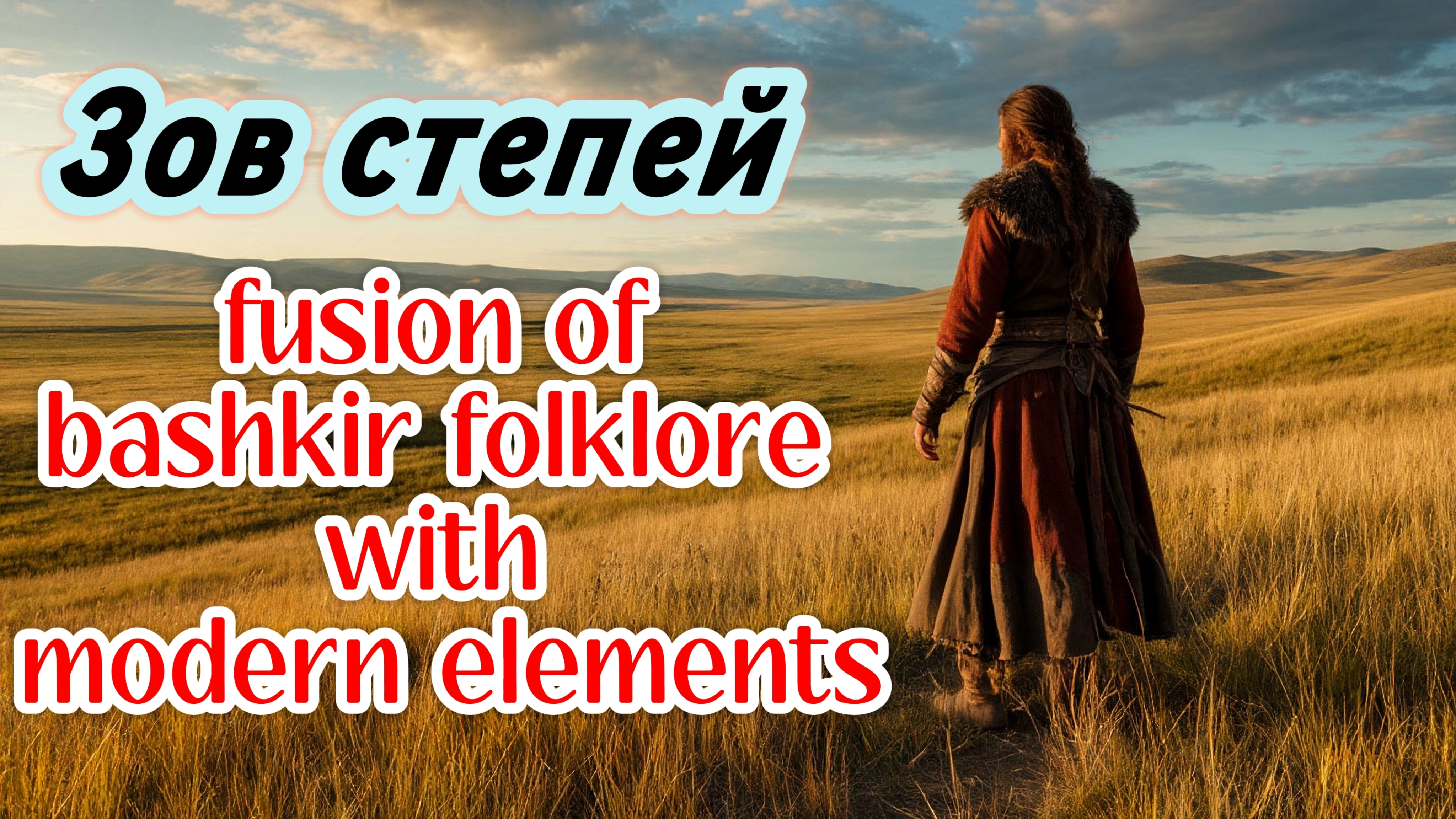 Лёгкая классная душевная песня Зов степей (Нейросеть)