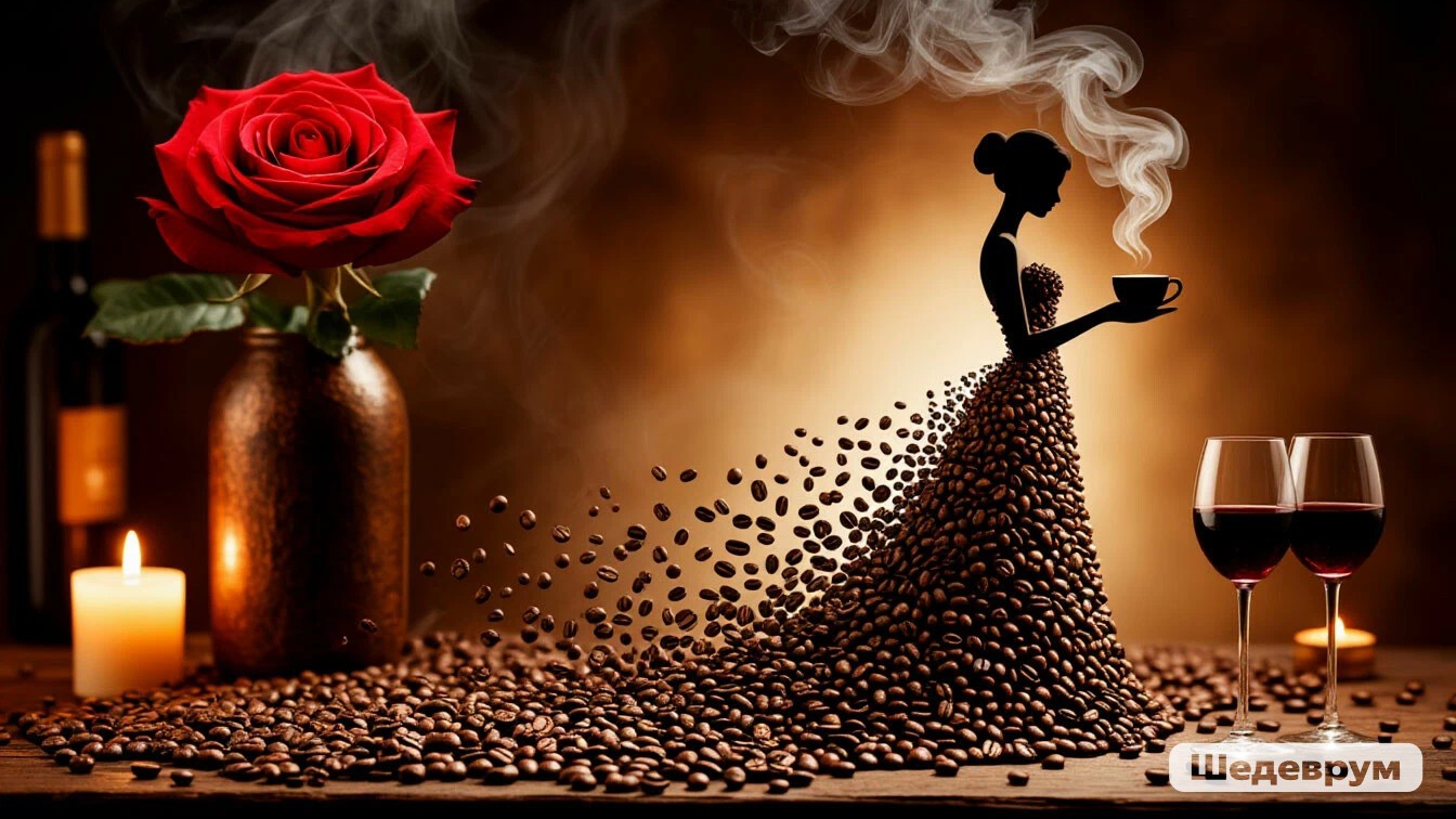 Добрый вечер, доброе утро! Чашечку кофе!? Кофе это напиток который можно пить в любое время суток!