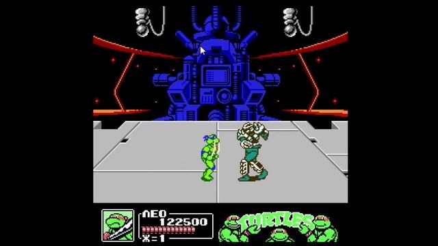 Черепашки ниндзя 3 на денди(быстрое прохождение, Шредер)