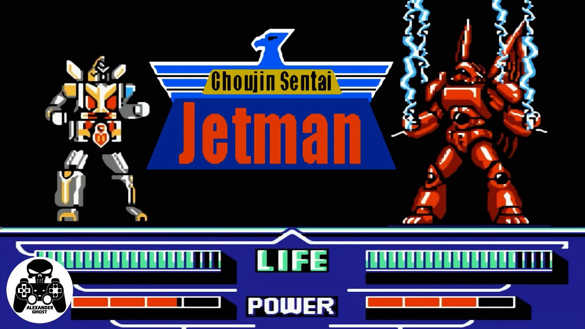 Choujin Sentai Jetman (Bird Fighter, Power Rangers Могучие Рейнджеры) прохождение NES/Famicom/Dendy