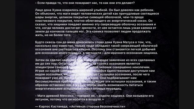 О восприятии Хищника-летуна