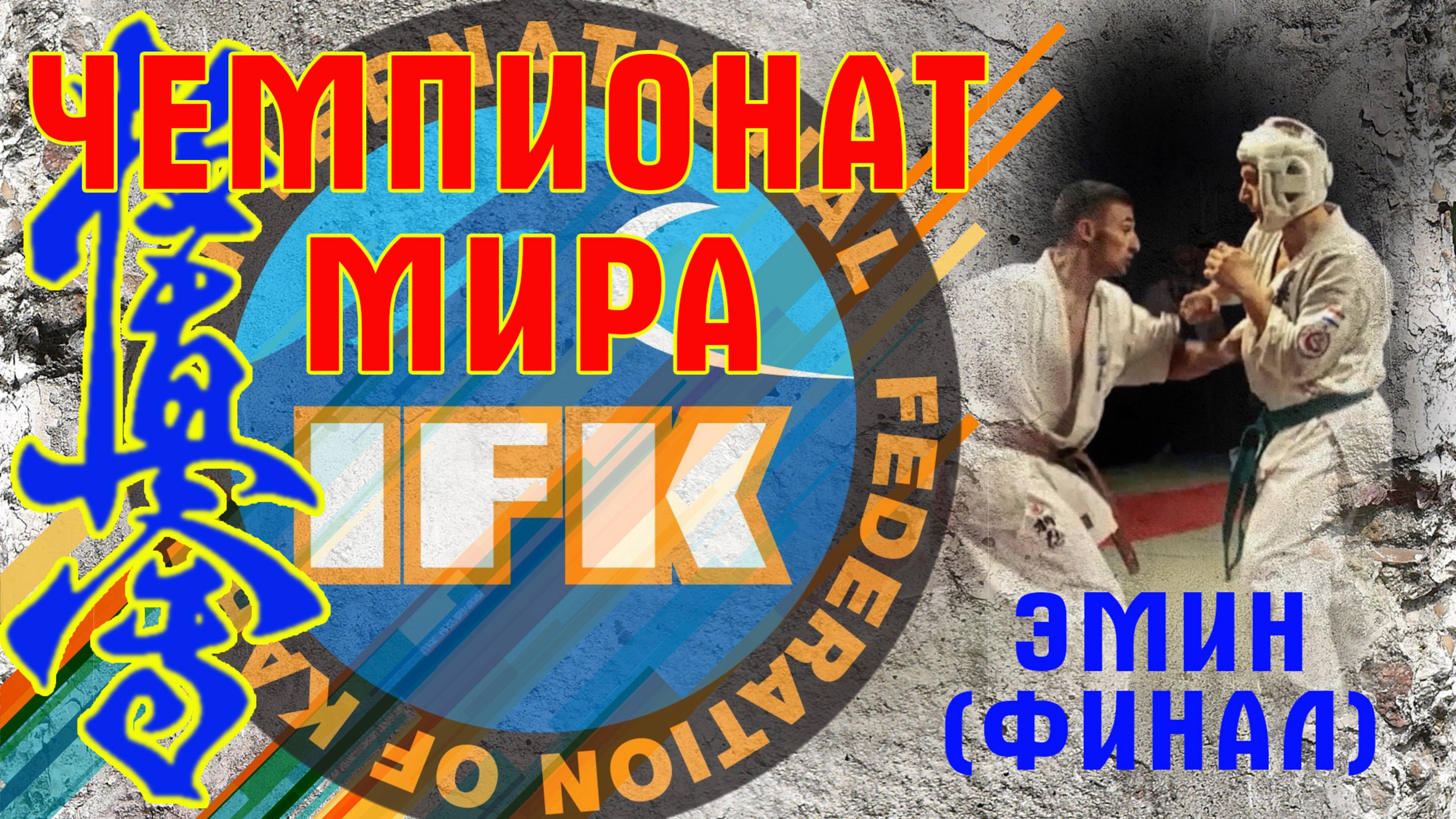 Киокусинкай.Чемпионат Мира.ИФК.Эмин(финал)