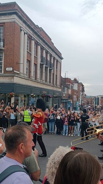 Англия, Виндзор, парад (England, Windsor, Parade of the Guards)
