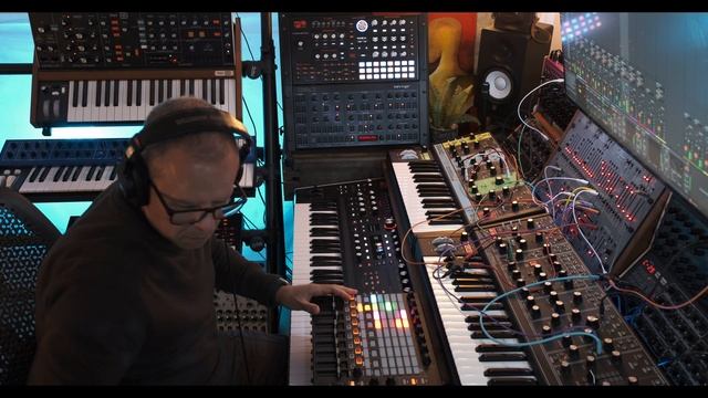 Moog ｜ Hydrasynth ｜ Behringer Ambient Synth Jam ｜ Lunar Harmony