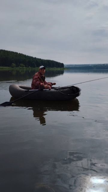 Сегодня с утра порыбачил в первые в жизни на Кружки для ловли хищной рыбы🎣 5 кружков 7 сработок.