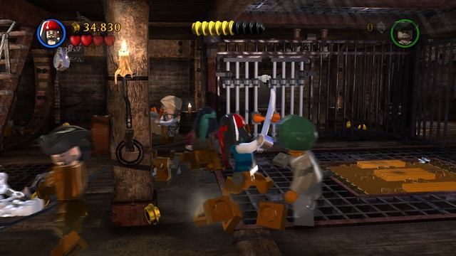 LEGO Pirates of the Caribbean ПИРАТЫ КАРИБСКОГО МОРЯ ЧАСТЬ 17. ЭПИЗОД  4. МЕСТЬ КОРОЛЕВЫ АННЫ.
