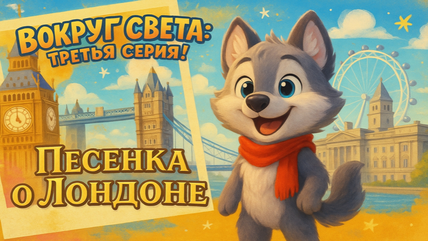 ЛОНДОН | Поем песенку про достопримечательности Лондона! Детский канал ЛалаВОЙ