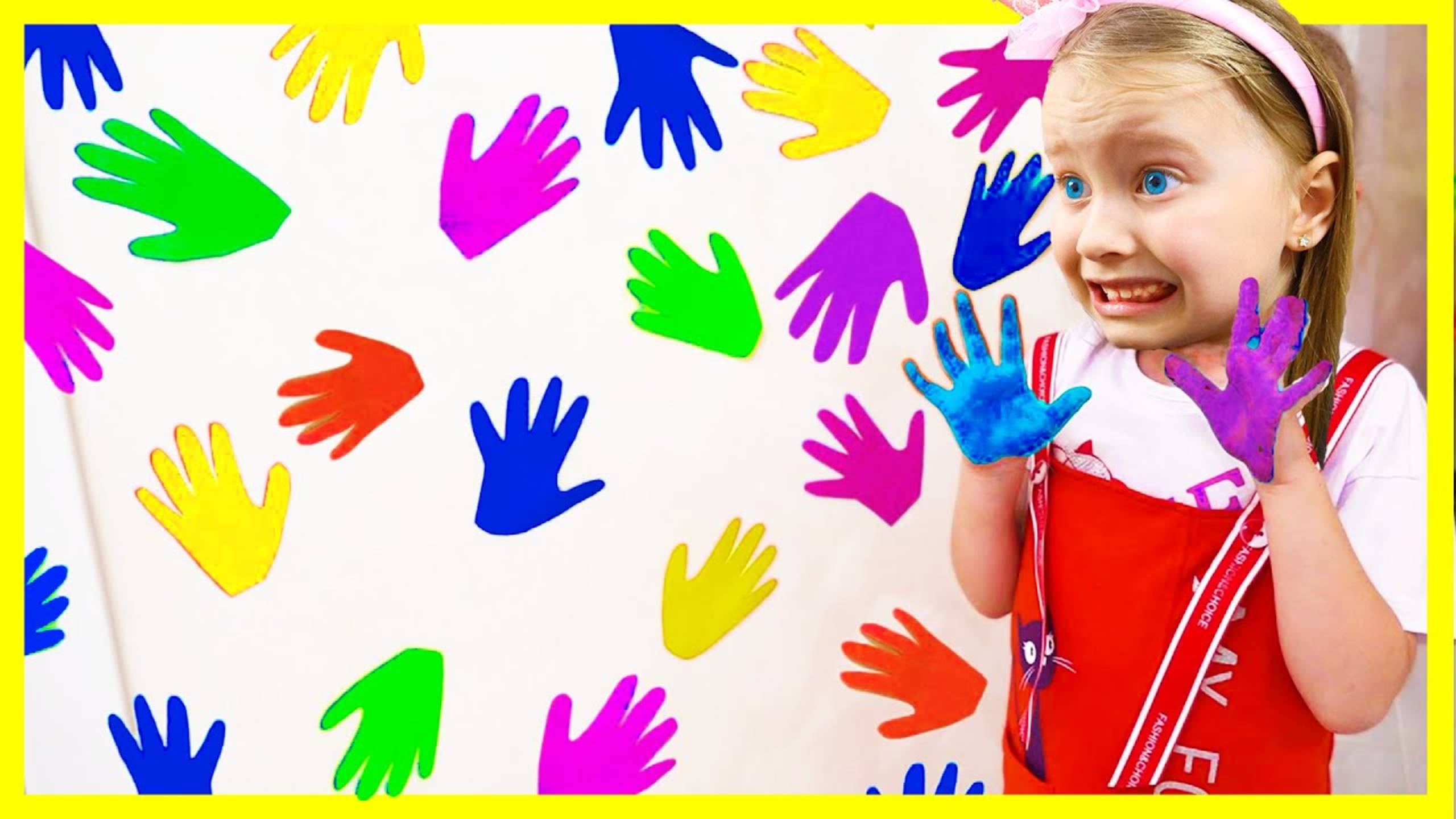 Весёлые соревнования Миланы с няней