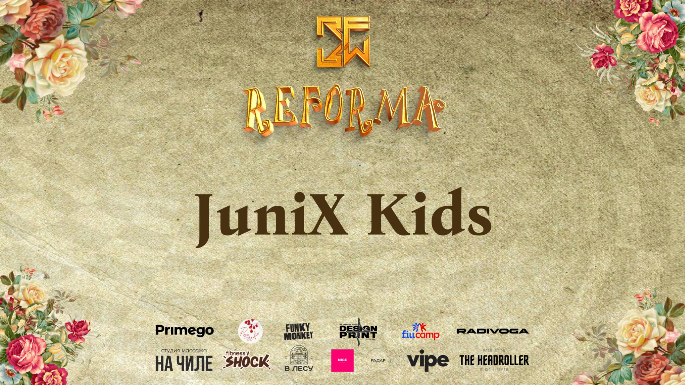 JuniX Kids |SKILLS KIDS BEGINNERS| Front Row