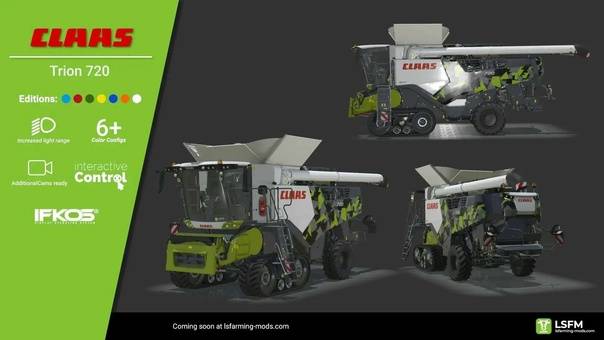 Переделоный ClaasPack . Farming Simulator 22