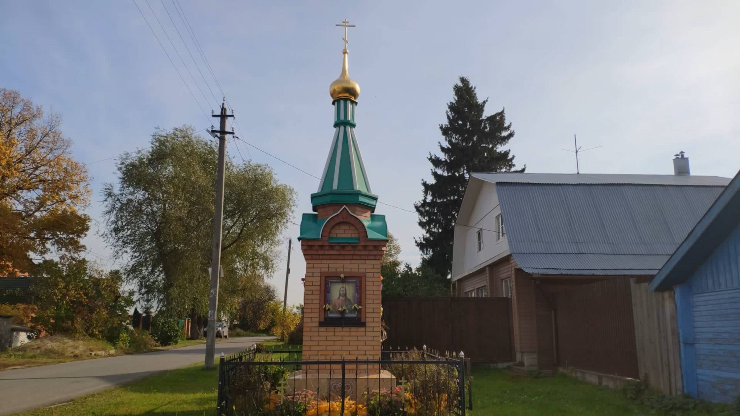 Часовня Николая Чудотворца в деревне Фатеево