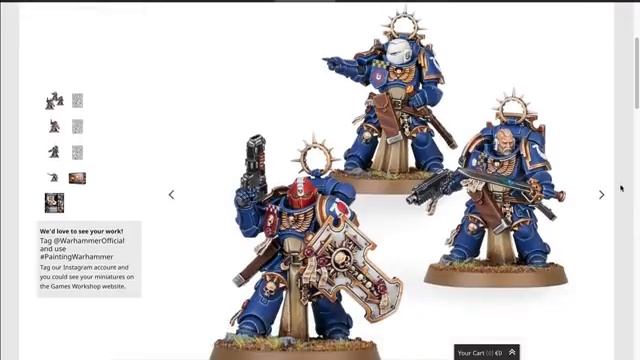 SPACE MARINES — Обзор модельного ряда Космодесанта Примарис (часть 2) WARHAMMER 40000
