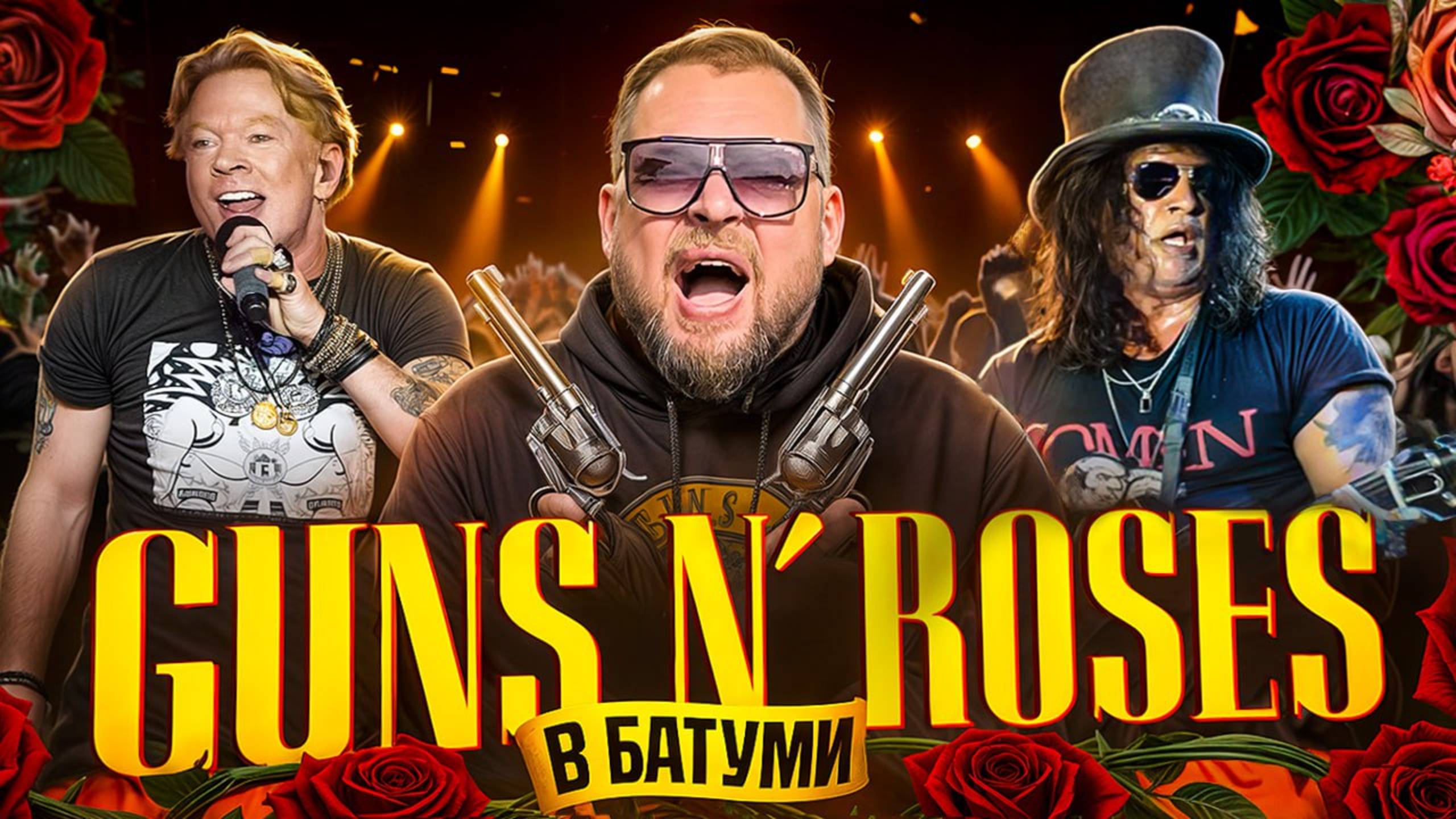 Gun's and Roses в Батуми, Грузия. Культовый концерт на берегу Черного моря. Гайд по городу.