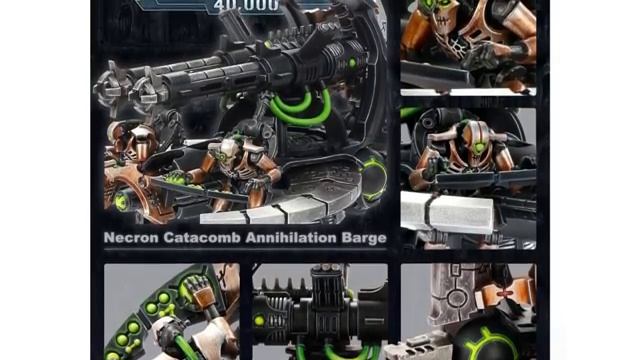 NECRONS — Обзор модельного ряда Некрон (WARHAMMER 40000)